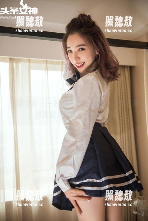 头条女神 - 一秒钟爱上申美嫣的少女写真，图片极其迷人，眼睛都懵了