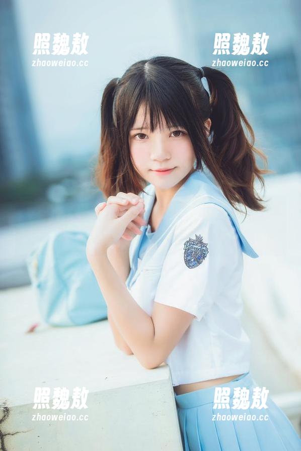 桜桃喵 不务正业的桜桃喵,私拍蕾姆COS做得如此‘喜感’,让我摇头不已!