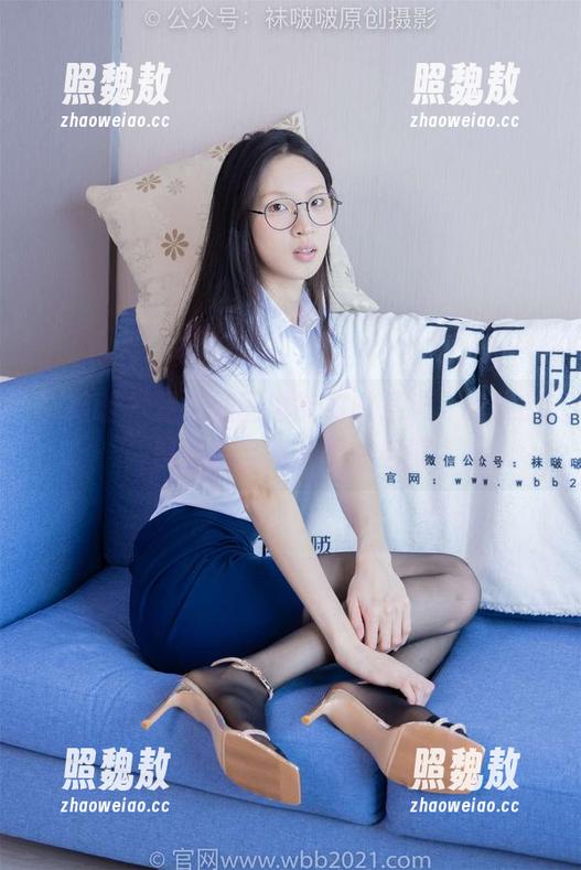 袜啵啵 - 足尖加固也能如此惹火，稚予的黑丝栏目简直不去后悔